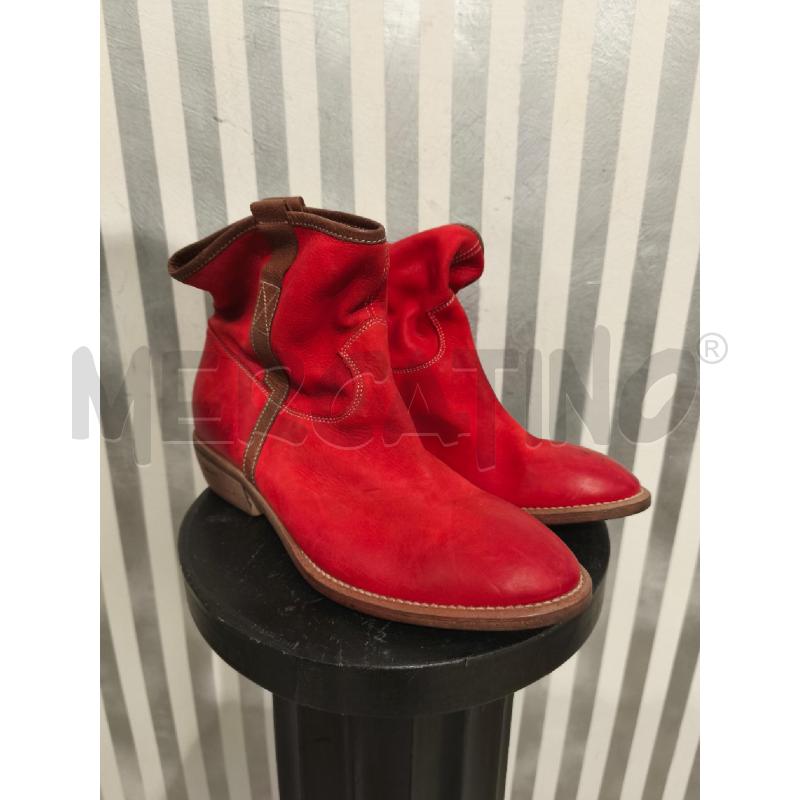 STIVALI DONNA GALLERY ROSSI IN PELLE | Mercatino dell'Usato Campobasso 1