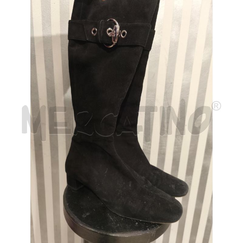 STIVALI DONNA GUCCI NERI CAMOSCIO FIBBIA | Mercatino dell'Usato Campobasso 1