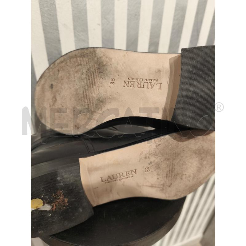 STIVALI DONNA LAUREN RALPH LAUREN NERI PLACCHETTA DORATA | Mercatino dell'Usato Campobasso 3