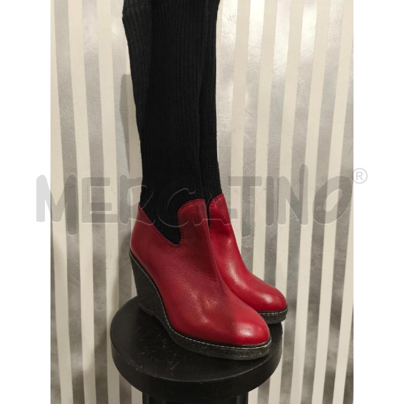 STIVALI DONNA MAC BY MARC JACOBS ROSSI GAMBALE ELASTICIZZATO NERO | Mercatino dell'Usato Campobasso 2