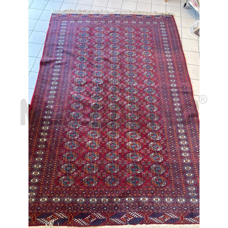 TAPPETO 235X162 CM BUKHARA ROSSO ANN. A MANO  | Mercatino dell'Usato Campobasso 1