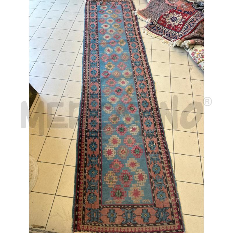 TAPPETO KAZAK 290X71 CM  ANN A MANO | Mercatino dell'Usato Campobasso 1