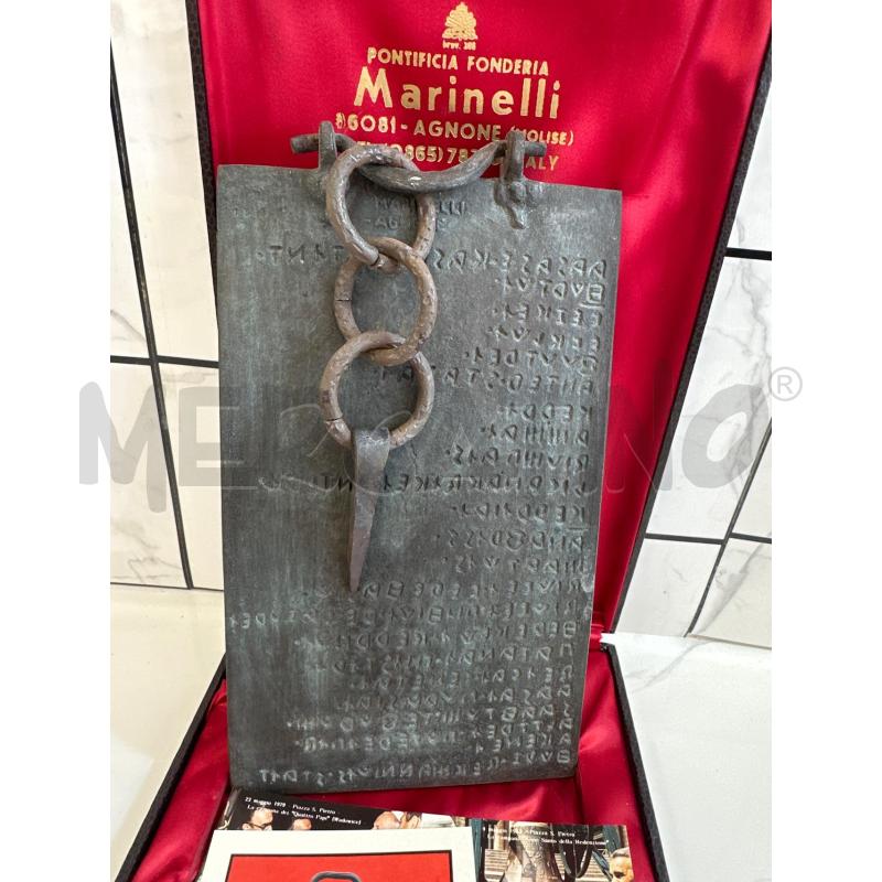 TAVOLA OSCA BRONZO MARINELLI | Mercatino dell'Usato Campobasso 2