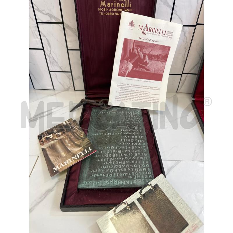 TAVOLA OSCA MARINELLI BRONZO  | Mercatino dell'Usato Campobasso 1