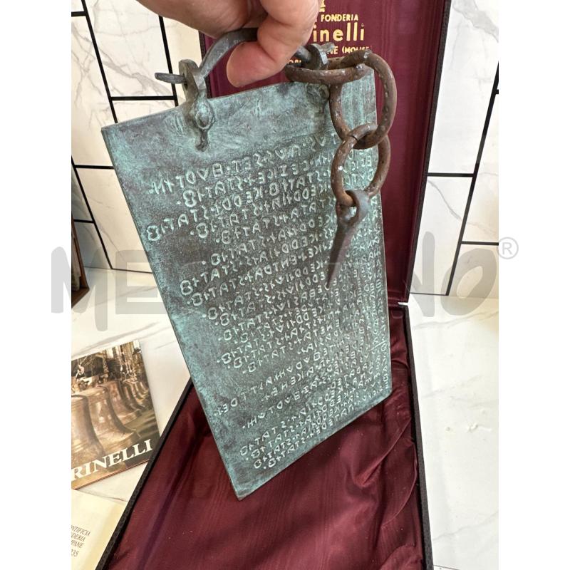 TAVOLA OSCA MARINELLI BRONZO  | Mercatino dell'Usato Campobasso 2