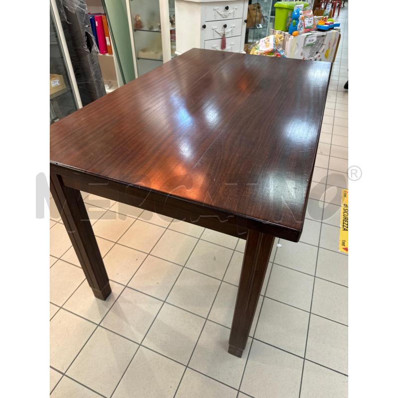 TAVOLO NOCE MASSELLO 79X130 | Mercatino dell'Usato Campobasso 1