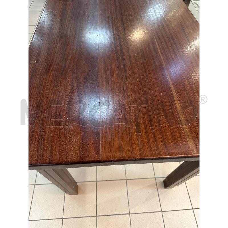 TAVOLO NOCE MASSELLO 79X130 | Mercatino dell'Usato Campobasso 4