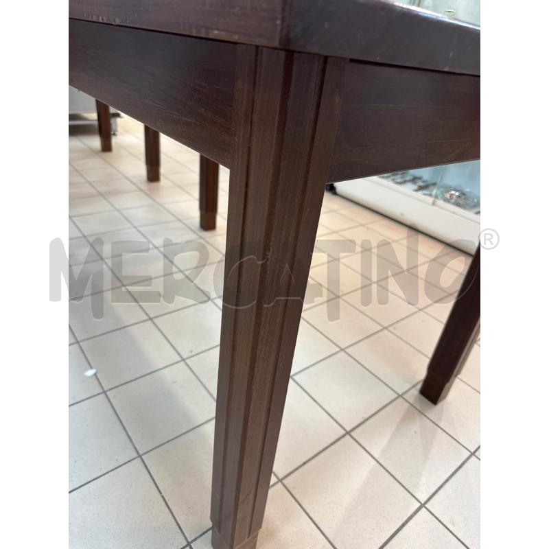 TAVOLO NOCE MASSELLO 79X130 | Mercatino dell'Usato Campobasso 5