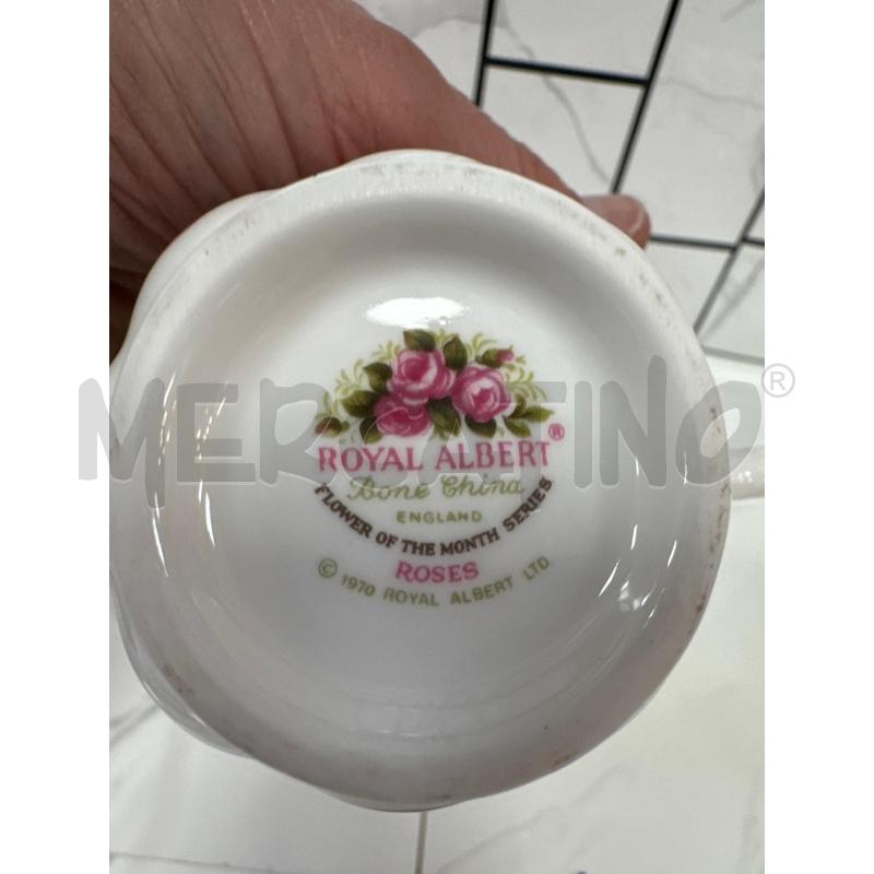 TAZZA ROYAL ALBERT JUNE + PIATTINO | Mercatino dell'Usato Campobasso 3