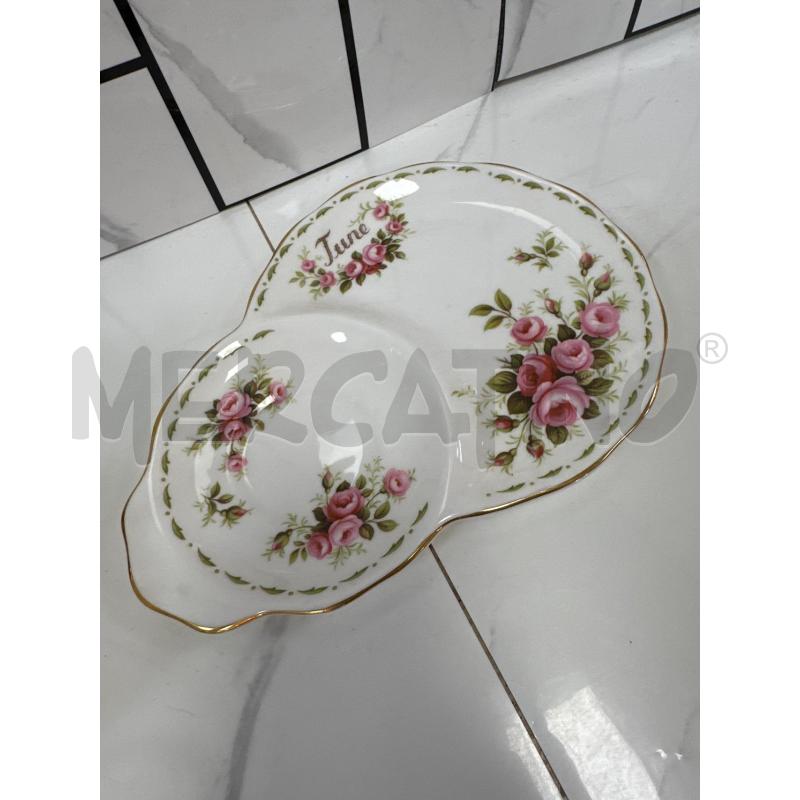 TAZZA ROYAL ALBERT JUNE + PIATTINO | Mercatino dell'Usato Campobasso 4