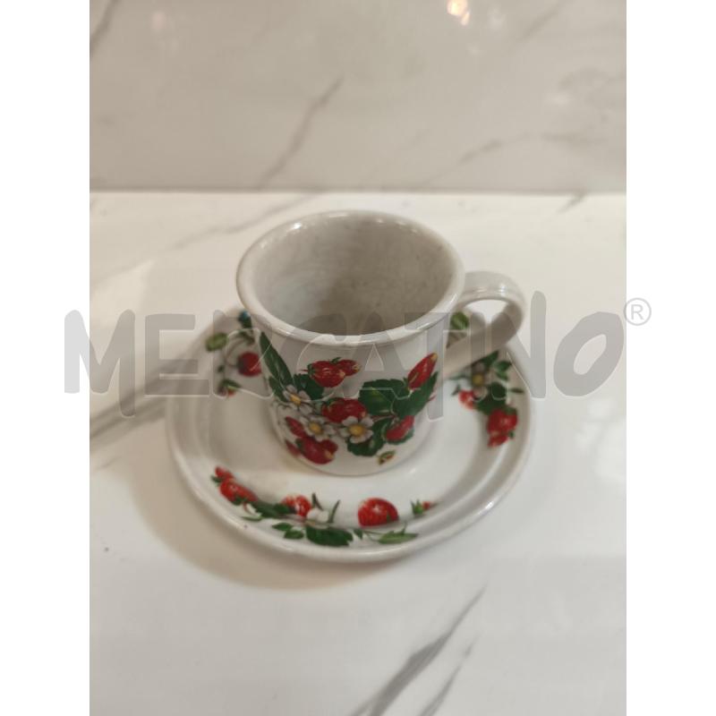 TAZZE PZ. 3 + ZUCCHERIERA PORTMEIRION | Mercatino dell'Usato Campobasso 2