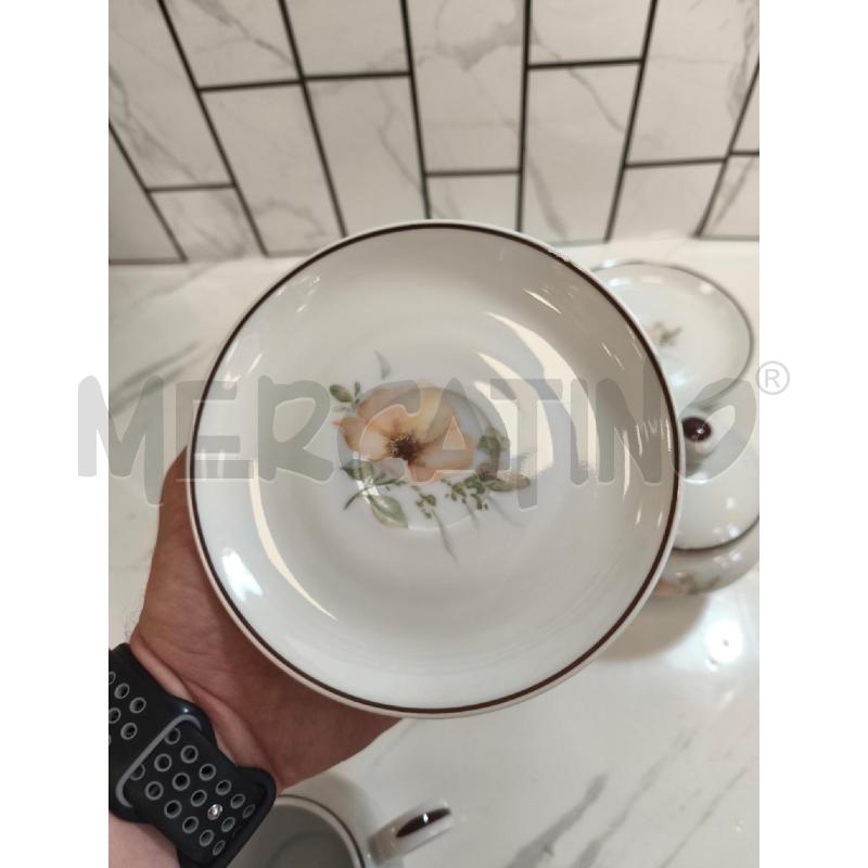 TAZZE PZ. 6 LIMOGES CON FIORE + ZUCCH. E LATT | Mercatino dell'Usato Campobasso 3