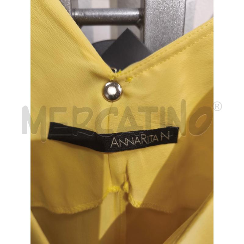 TOP ANNARITA N GIALLO ASIMMETRICO | Mercatino dell'Usato Campobasso 2