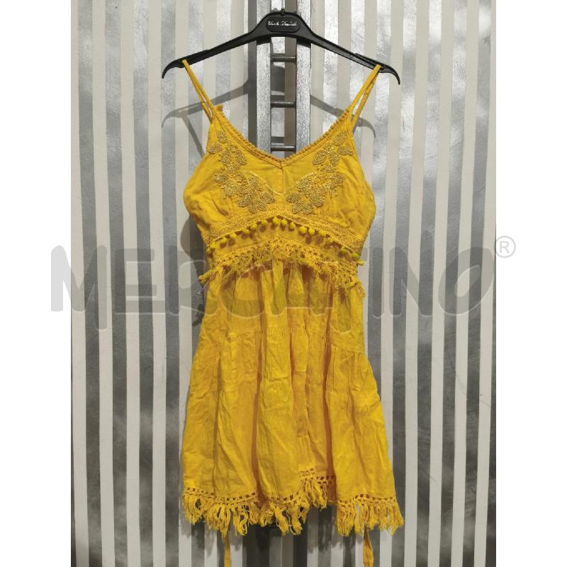 TOP ANTICA SARTORIA GIALLO PERLINE | Mercatino dell'Usato Campobasso 1