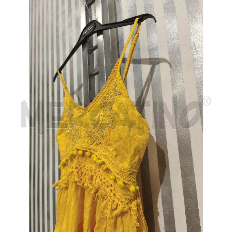 TOP ANTICA SARTORIA GIALLO PERLINE | Mercatino dell'Usato Campobasso 3
