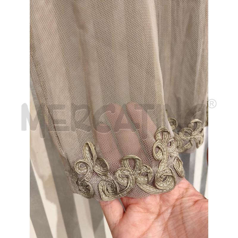 TOP ARMANI JEANS BEIGE TRASPARENTE | Mercatino dell'Usato Campobasso 4