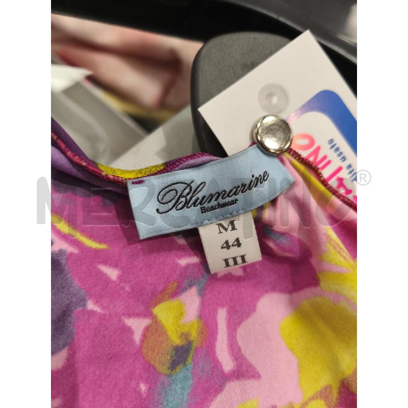 TOP BLUMARINE FLOREAL STRSS VIOLA | Mercatino dell'Usato Campobasso 5