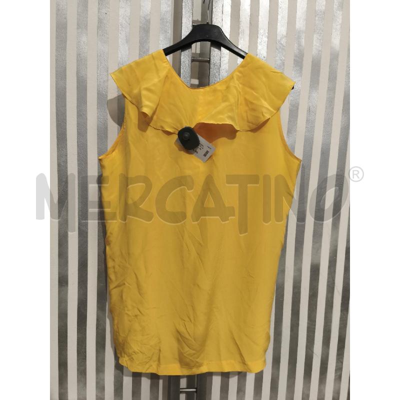 TOP CHERIE 100 SETA GIALLA BOTTONE | Mercatino dell'Usato Campobasso 4