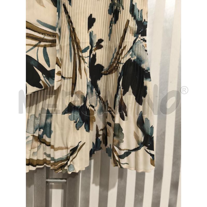 TOP DKNY PANNA BLU NERA OLIVA PLISSEE | Mercatino dell'Usato Campobasso 4