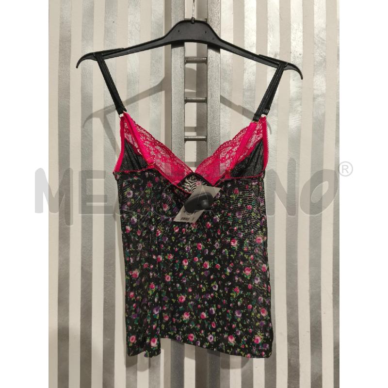 TOP DOLCE E GABBANA UNDERWEAR NERO ROSELLINE | Mercatino dell'Usato Campobasso 5