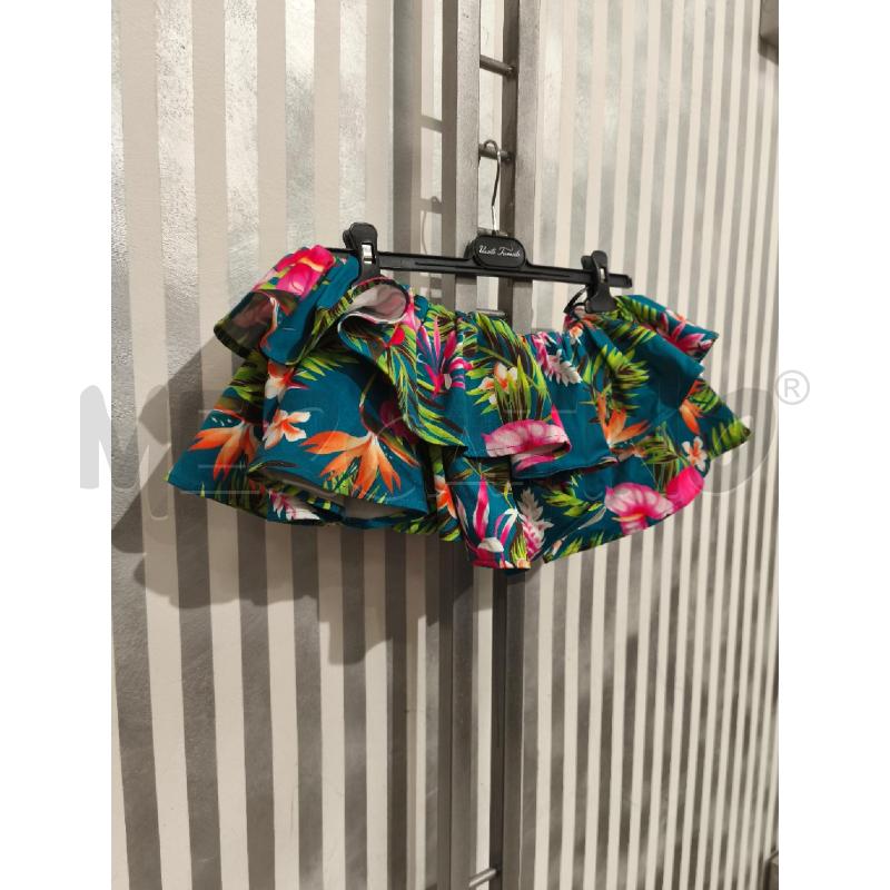 TOP GUESS A FASCIA BLU FIORI E FOGLIE | Mercatino dell'Usato Campobasso 3