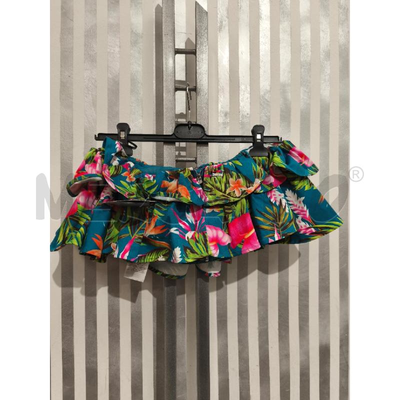TOP GUESS A FASCIA BLU FIORI E FOGLIE | Mercatino dell'Usato Campobasso 4