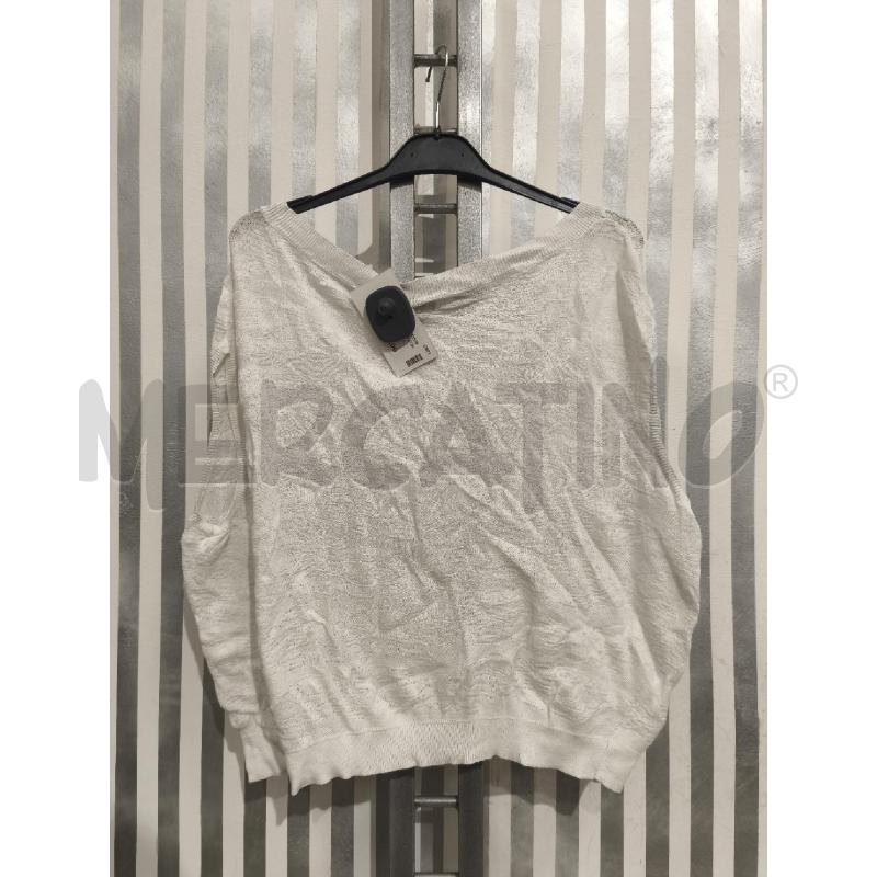 TOP GUESS BIANCO CON LAVORAZIONE | Mercatino dell'Usato Campobasso 4
