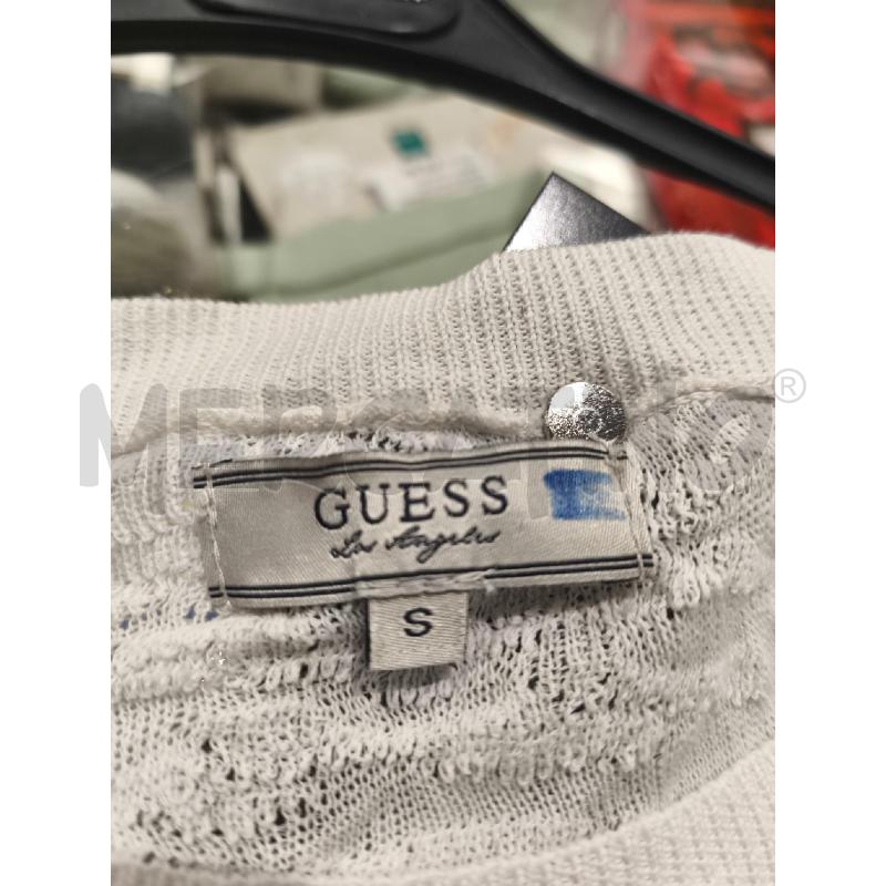 TOP GUESS BIANCO CON LAVORAZIONE | Mercatino dell'Usato Campobasso 5