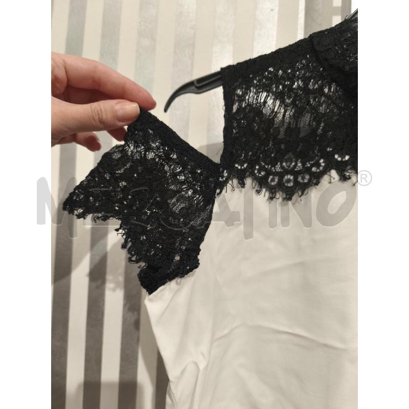TOP GUESS BIANCO PIZZO NERO | Mercatino dell'Usato Campobasso 3