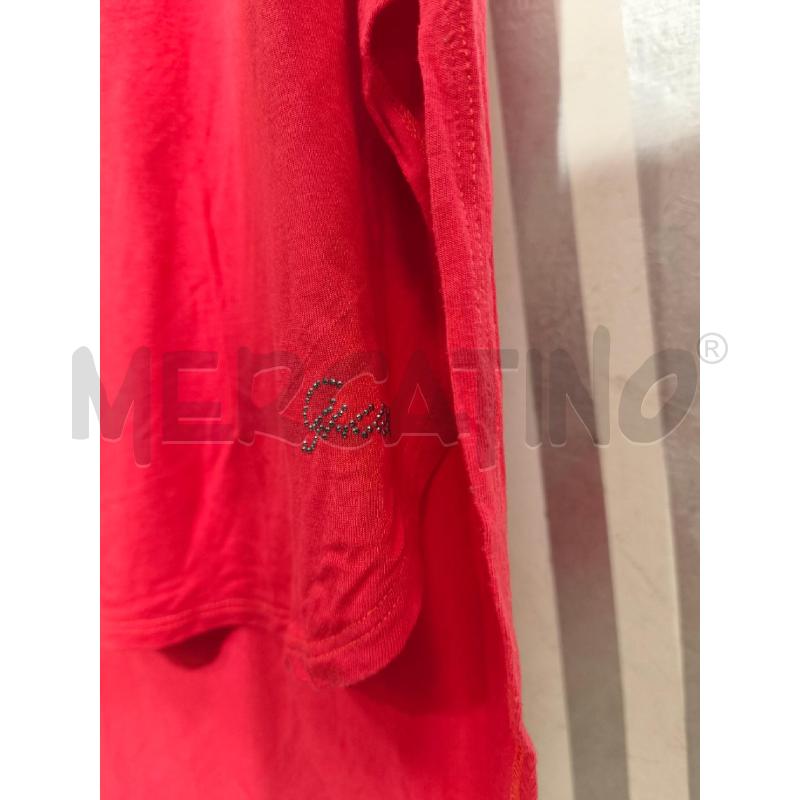 TOP GUESS CORALLO IMPUNTURE SPALLE | Mercatino dell'Usato Campobasso 3
