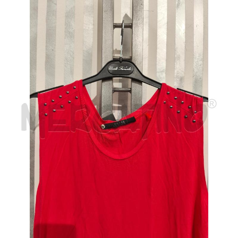 TOP GUESS CORALLO IMPUNTURE SPALLE | Mercatino dell'Usato Campobasso 4