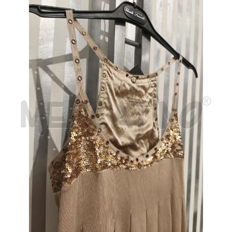 TOP GUESS MARCIANO BEIGE PAILLETTES DORATE | Mercatino dell'Usato Campobasso 3
