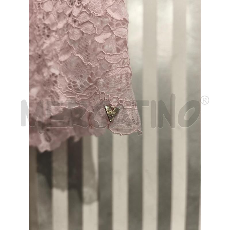 TOP GUESS PIZZO ROSA CONFETTO | Mercatino dell'Usato Campobasso 3