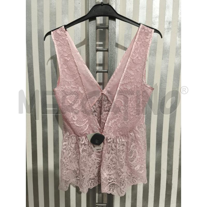 TOP GUESS PIZZO ROSA CONFETTO | Mercatino dell'Usato Campobasso 5