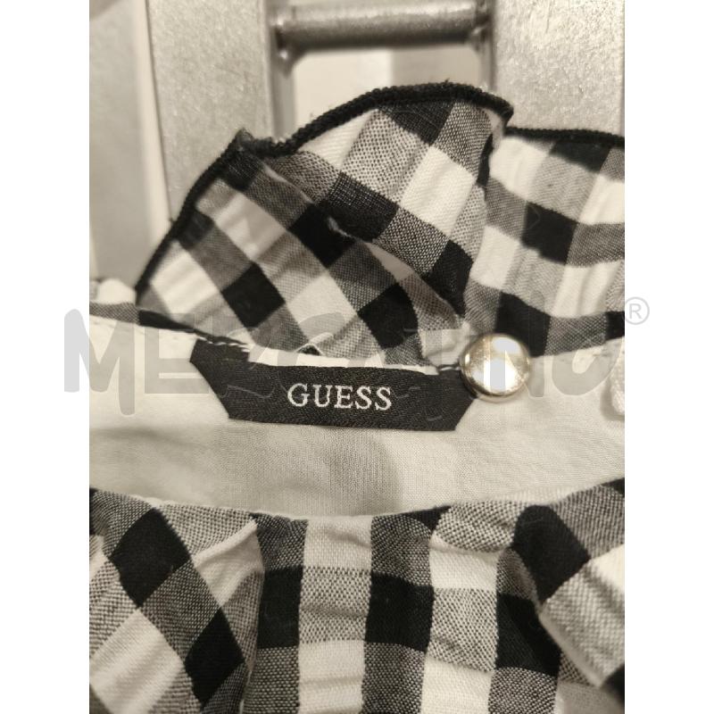 TOP GUESS QUADRETTI BIANCHI NERI | Mercatino dell'Usato Campobasso 3