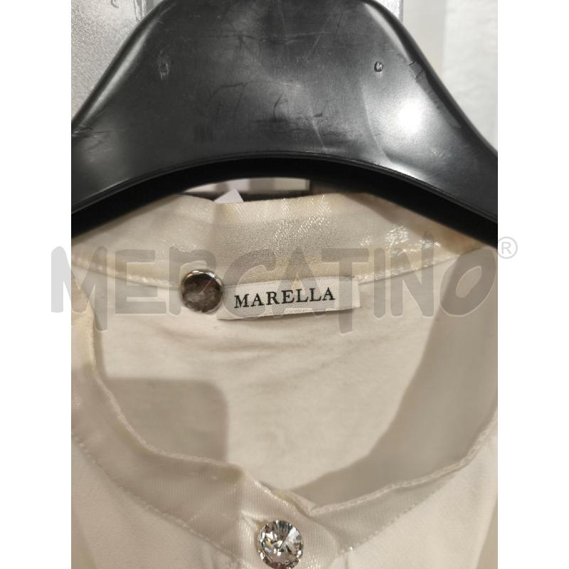 TOP MARELLA PANNA SCOLLO METALLIZZATO | Mercatino dell'Usato Campobasso 2