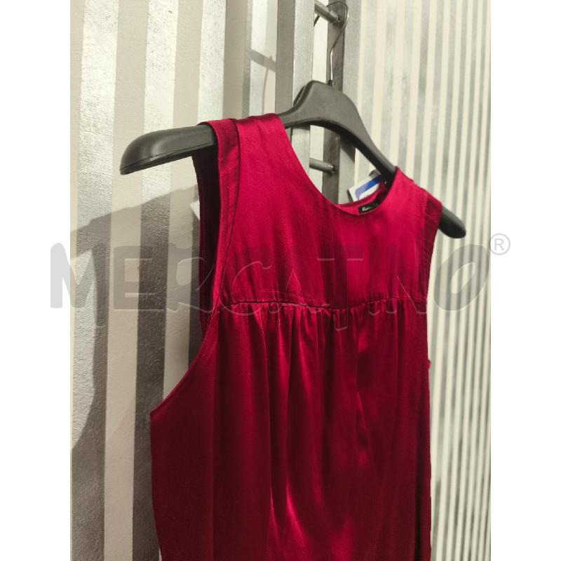 TOP MASSIMO DUTTI ROSSO SATINATO | Mercatino dell'Usato Campobasso 4