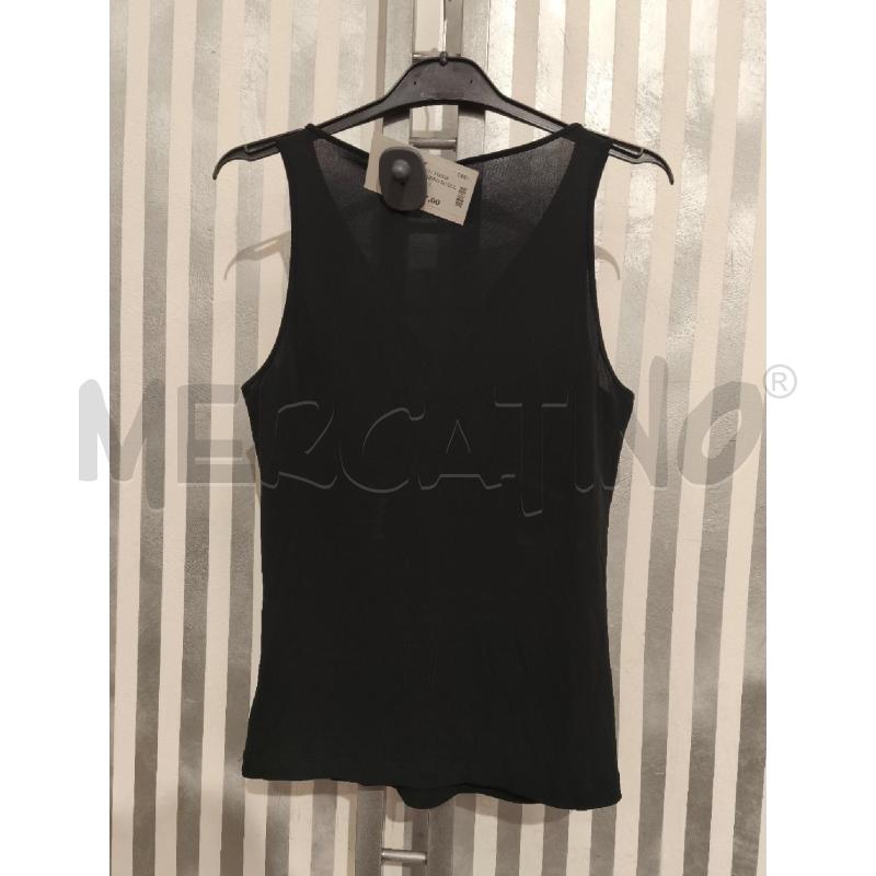 TOP MAX&CO NERO SCOLLO CERCHIO | Mercatino dell'Usato Campobasso 5
