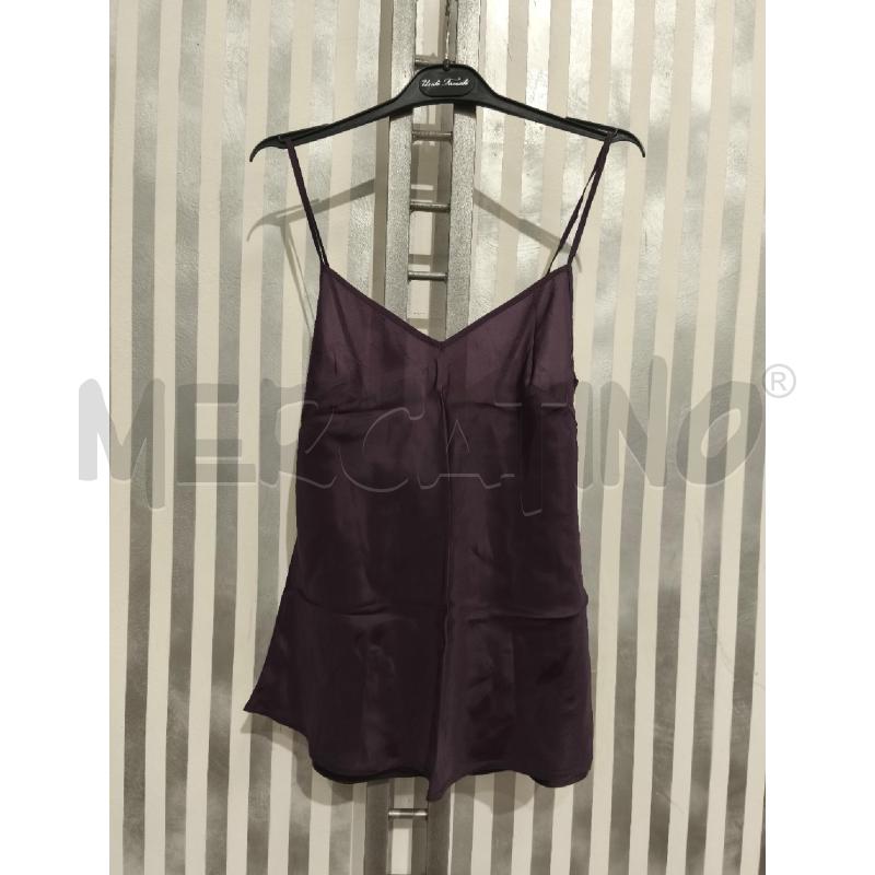 TOP MAX E CO VIOLA SATINATO | Mercatino dell'Usato Campobasso 1