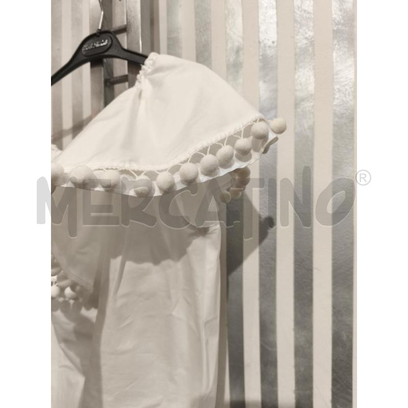 TOP PINKO BIANCO MONOSPALLA PALLINI | Mercatino dell'Usato Campobasso 3