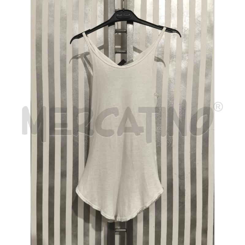TOP PINKO BIANCO SCRITTA RETRO | Mercatino dell'Usato Campobasso 1