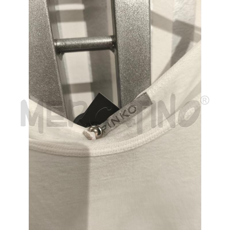 TOP PINKO BIANCO SCRITTA RETRO | Mercatino dell'Usato Campobasso 5