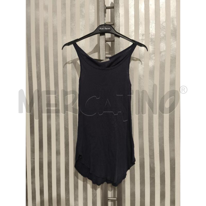 TOP PINKO BLU SCURO SCRITTA RETRO | Mercatino dell'Usato Campobasso 1