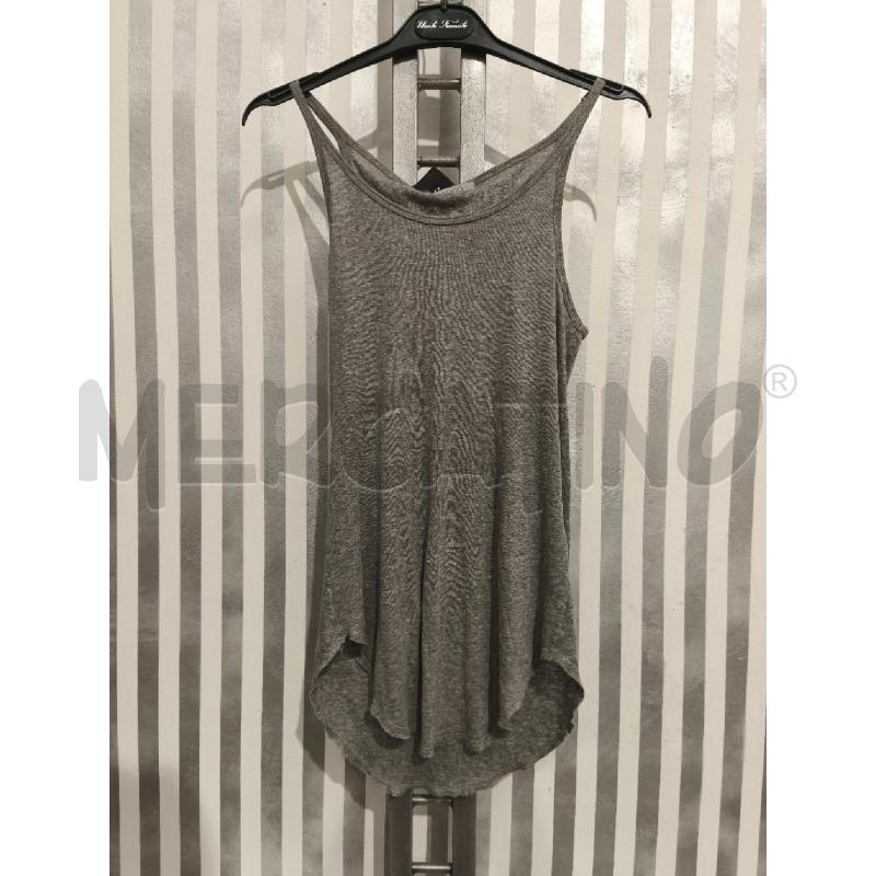 TOP PINKO GRIGIO SCRITTA RETRO | Mercatino dell'Usato Campobasso 1