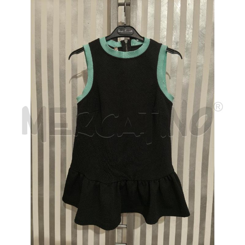 TOP PINKO NERO BORDI ACQUAMARINA | Mercatino dell'Usato Campobasso 1