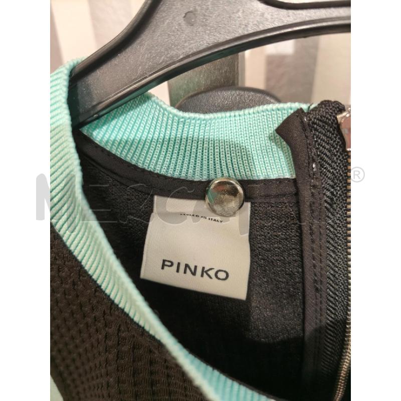 TOP PINKO NERO BORDI ACQUAMARINA | Mercatino dell'Usato Campobasso 2