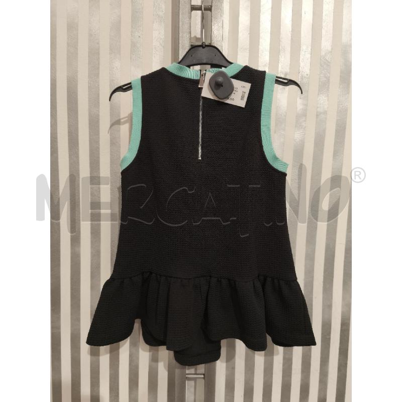 TOP PINKO NERO BORDI ACQUAMARINA | Mercatino dell'Usato Campobasso 5