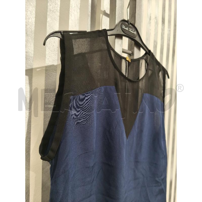 TOP SANDRO PARIS BLU SPALLE NERE | Mercatino dell'Usato Campobasso 3