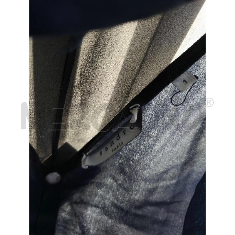 TOP SANDRO PARIS BLU SPALLE NERE | Mercatino dell'Usato Campobasso 4