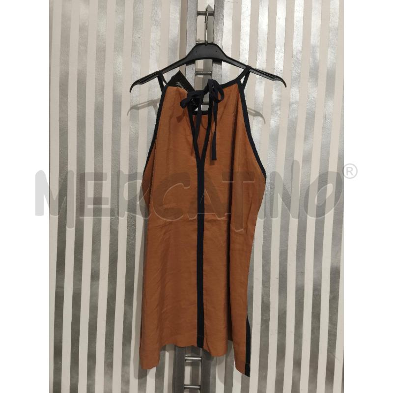 TOP SUN68 BEIGE BORDI BLU SCURO | Mercatino dell'Usato Campobasso 4